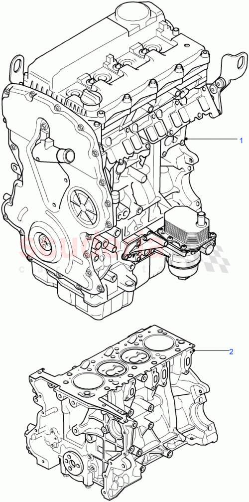 Part Diagram for Land Rover LR029696