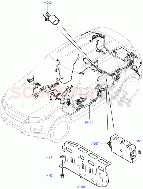 Part Diagram for Land Rover LR046260