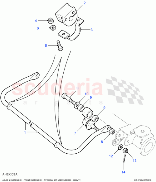 Part Diagram for Land Rover LR033037