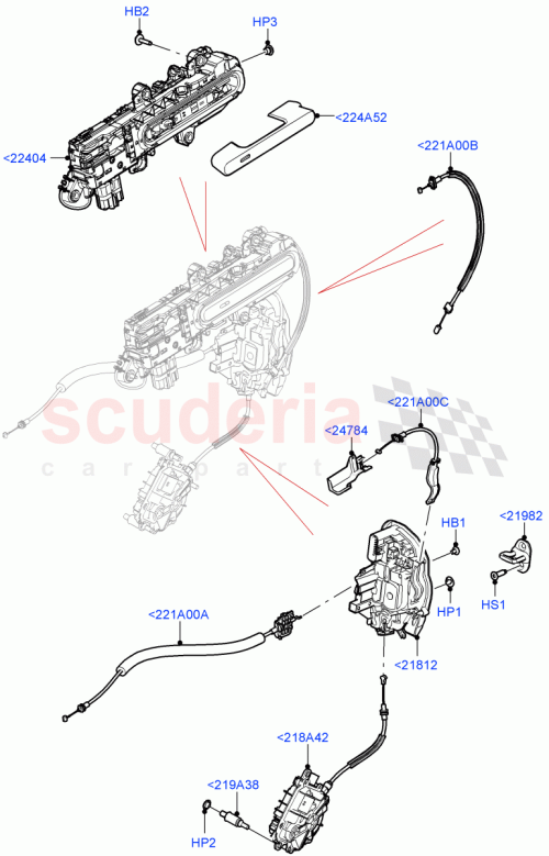 Part Diagram for Land Rover LR153717