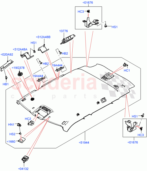 Part Diagram for Land Rover LR073582