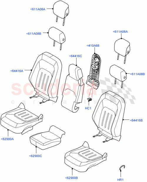 Part Diagram for Land Rover LR156976
