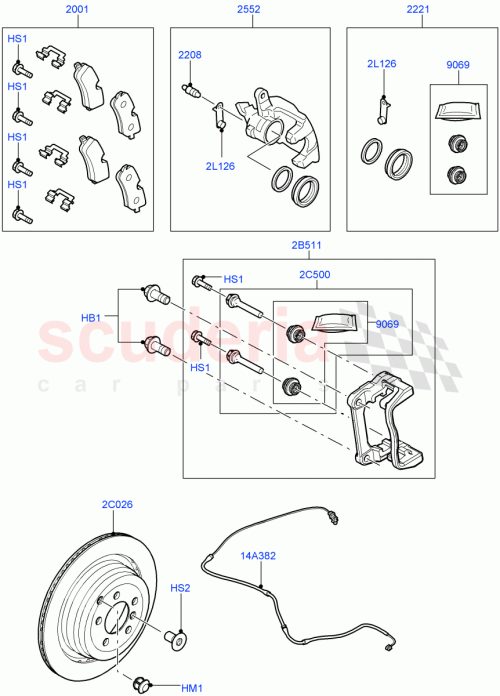 Part Diagram for Land Rover LR015521