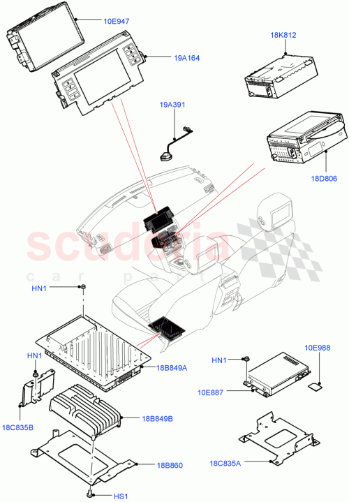 Part Diagram for Land Rover LR077499