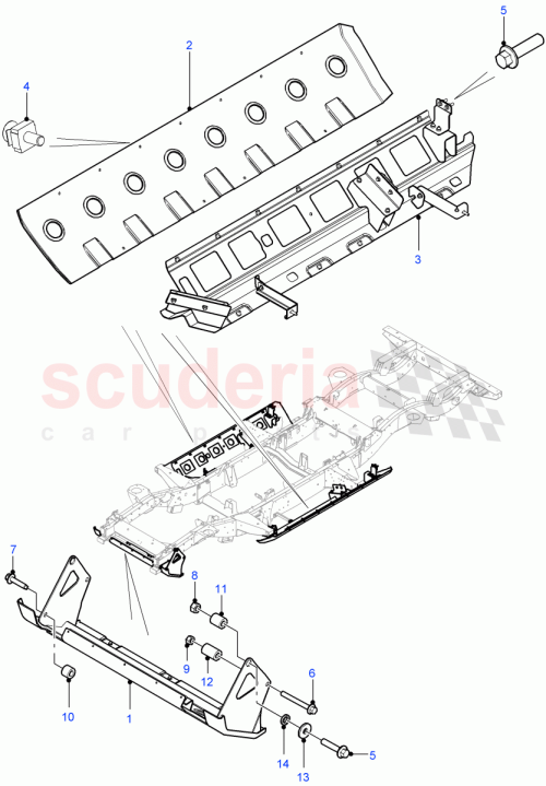 Part Diagram for Land Rover LR078411