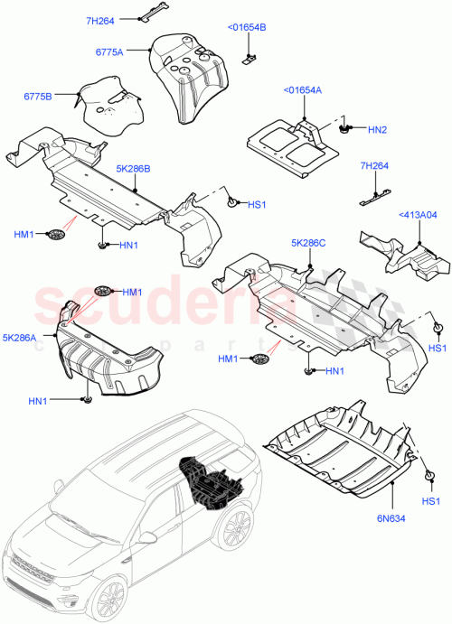 Part Diagram for Land Rover LR139920