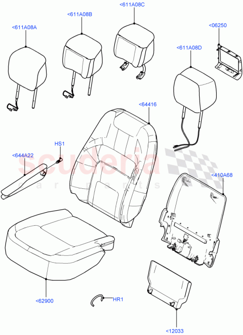 Part Diagram for Land Rover LR101032
