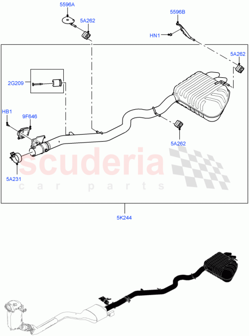 Part Diagram for Land Rover LR154868
