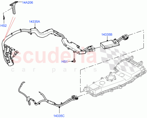 Part Diagram for Land Rover LR115611