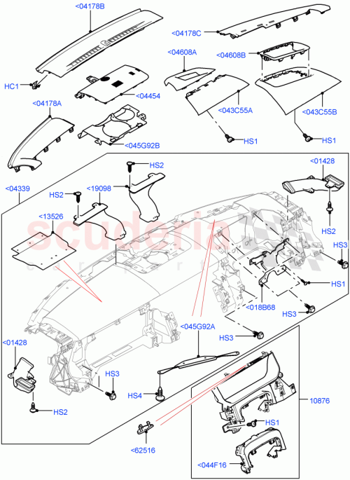 Part Diagram for Land Rover LR052940