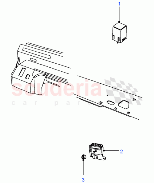 Part Diagram for Land Rover YWZ10003L