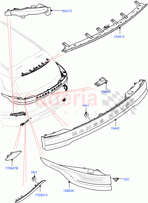 Part Diagram for Land Rover LR093430