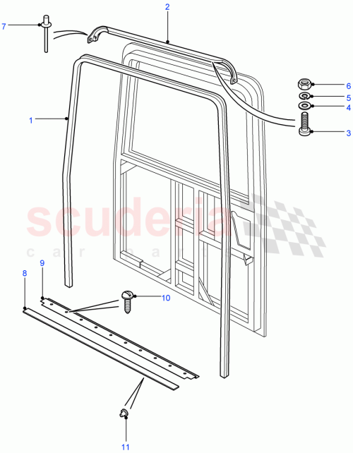 Part Diagram for Land Rover NH105041L