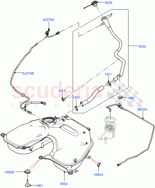 Part Diagram for Land Rover LR093364