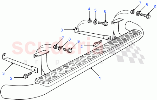 Part Diagram for Land Rover LR029294