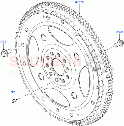 Part Diagram for Land Rover LR035557