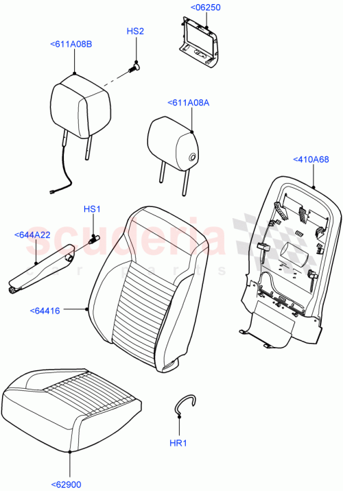 Part Diagram for Land Rover LR142749