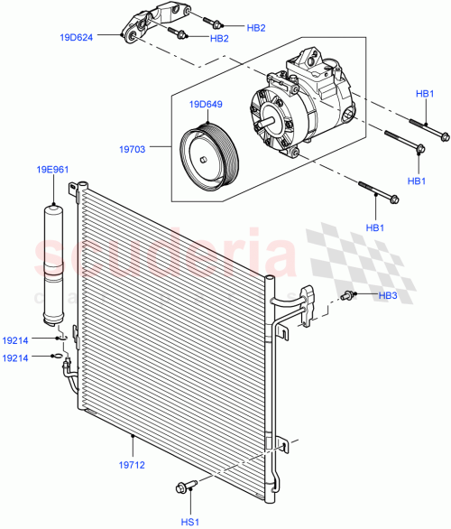 Part Diagram for Land Rover LR018403