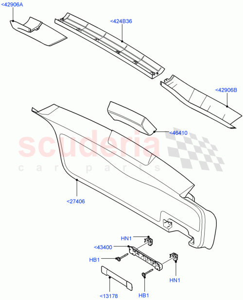 Part Diagram for Land Rover LR030021