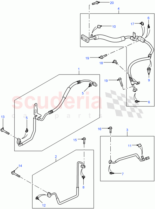 Part Diagram for Land Rover JUS500060
