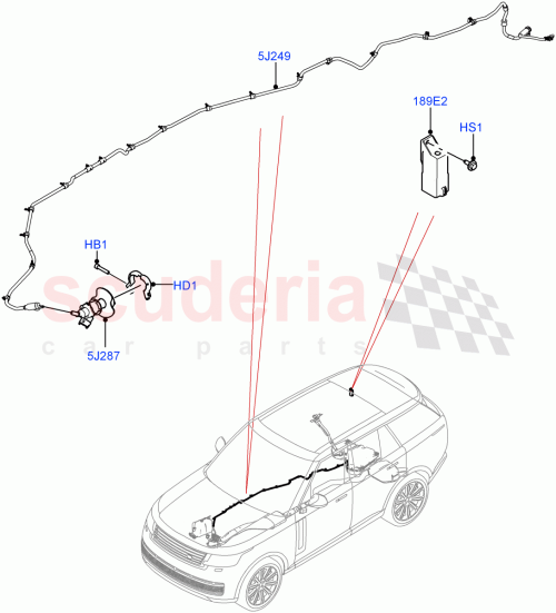 Part Diagram for Land Rover LR156874
