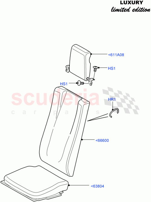 Part Diagram for Land Rover LR035723