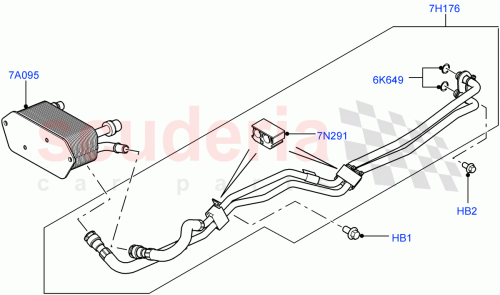 Part Diagram for Land Rover UBP500331