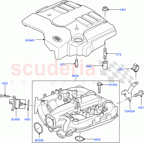 Part Diagram for Land Rover 4650786