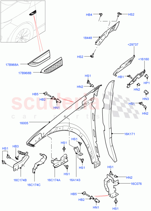 Part Diagram for Land Rover LR072486