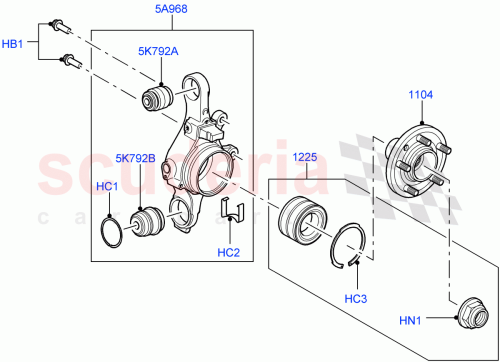 Part Diagram for Land Rover LR045825