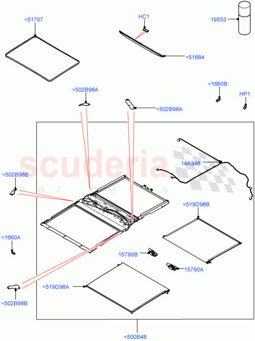 Part Diagram for Land Rover LR145006