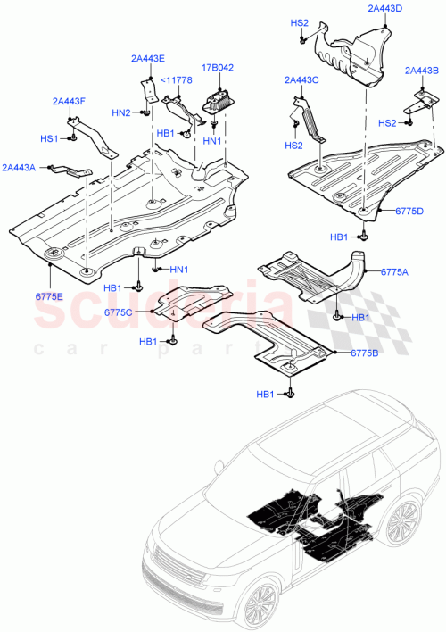 Part Diagram for Land Rover LR151490