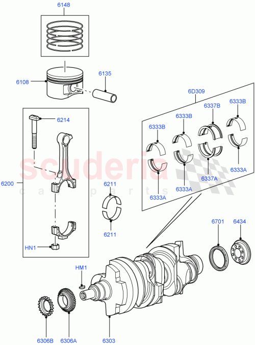 Part Diagram for Land Rover LR004231
