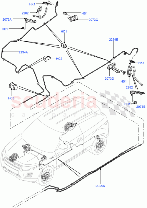 Part Diagram for Land Rover LR079448