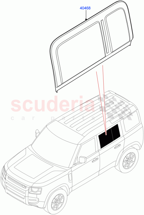 Part Diagram for Land Rover LR157761