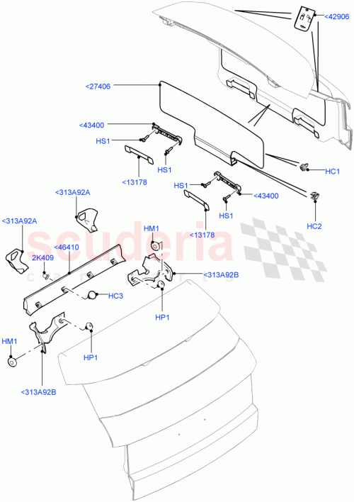 Part Diagram for Land Rover RYQ500120