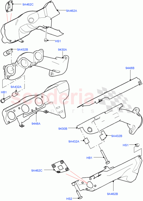 Part Diagram for Land Rover LR108948