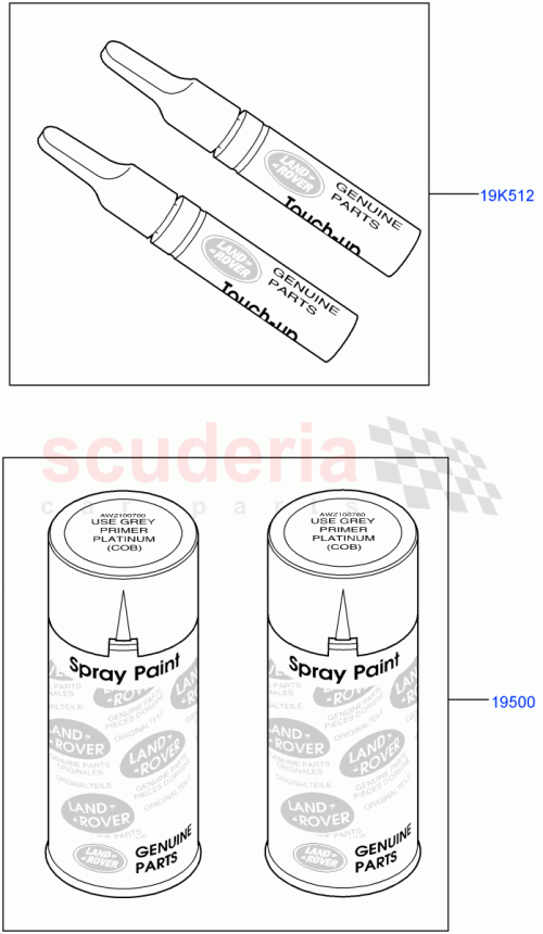 Part Diagram for Land Rover VPLDC0003LOJ