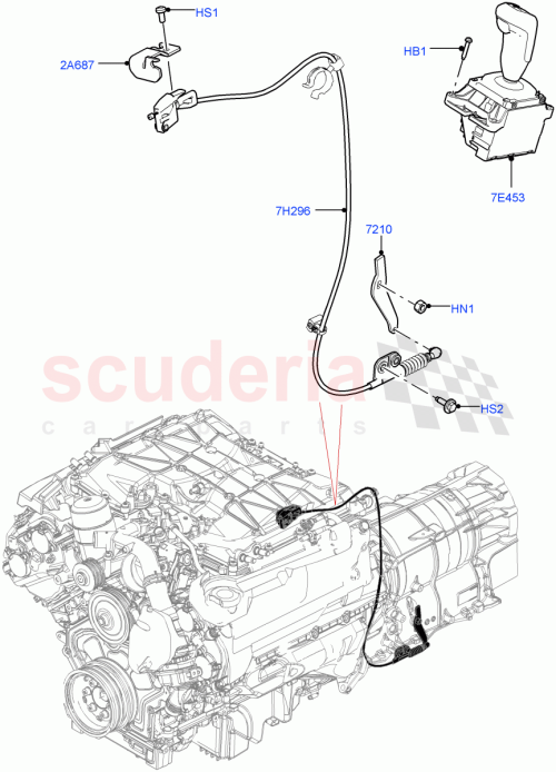 Part Diagram for Land Rover LR104317