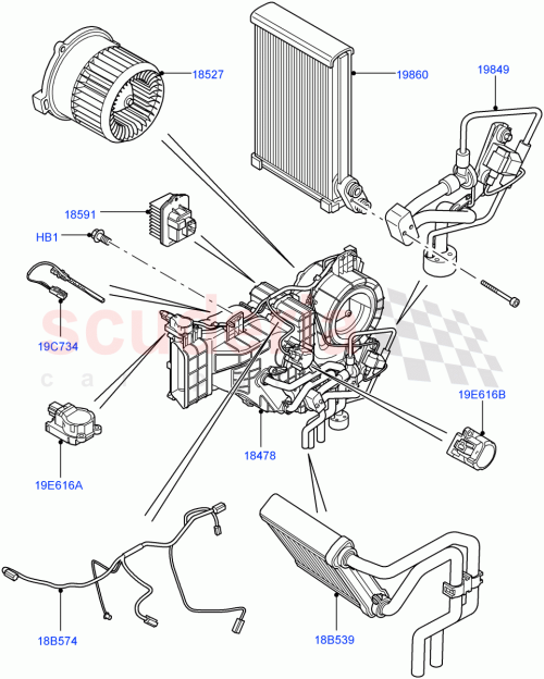 Part Diagram for Land Rover LR043069