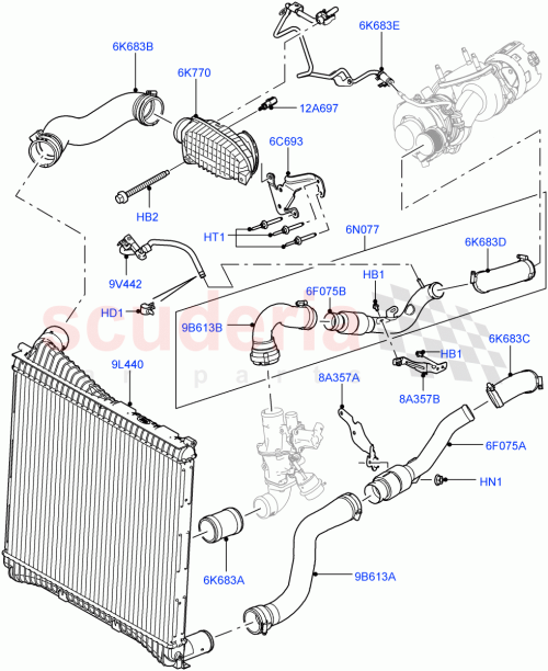 Part Diagram for Land Rover LR056209