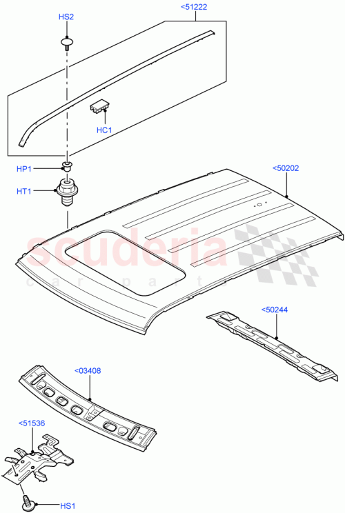 Part Diagram for Land Rover AKB790080