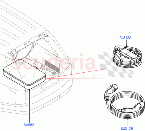 Part Diagram for Land Rover LR124592