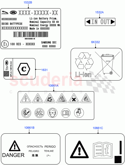 Part Diagram for Land Rover LR161885