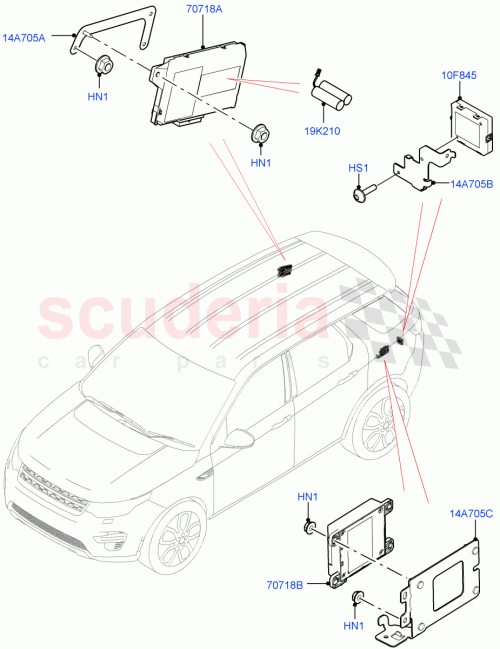 Part Diagram for Land Rover LR139076