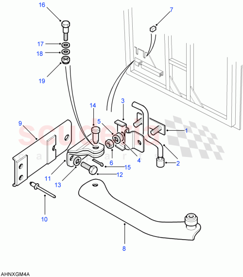 Part Diagram for Land Rover LR016768