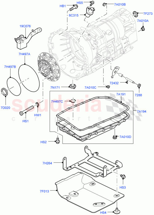 Part Diagram for Land Rover LR008866