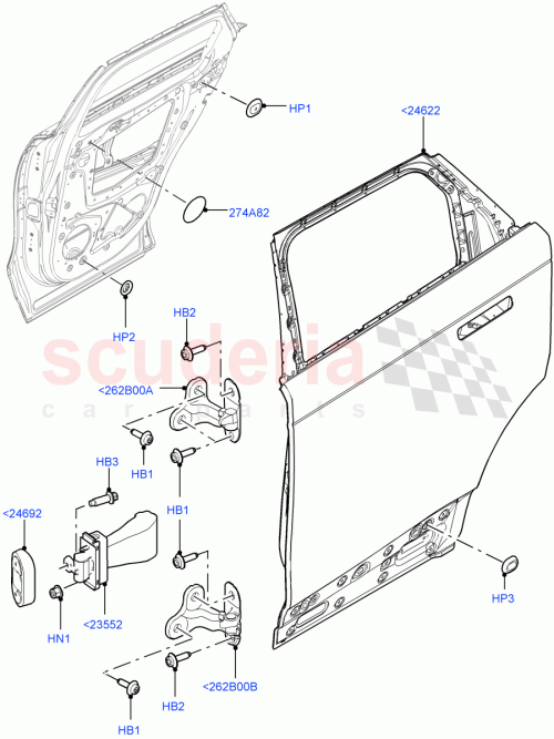 Part Diagram for Land Rover LR095404