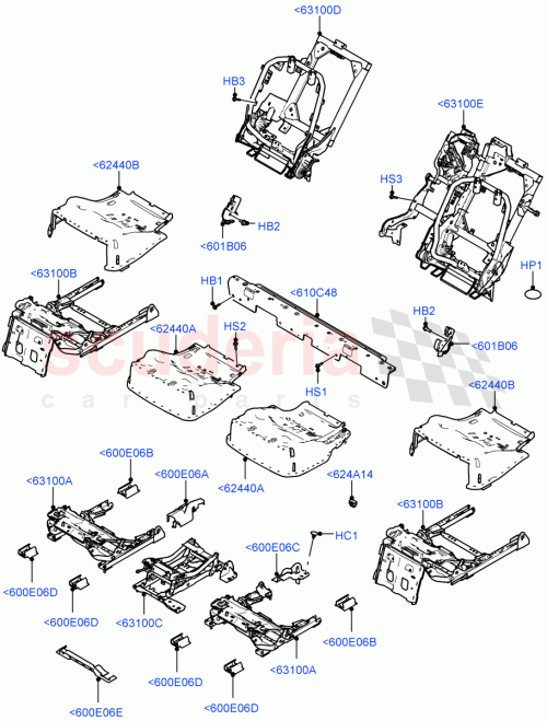 Part Diagram for Land Rover LR152275