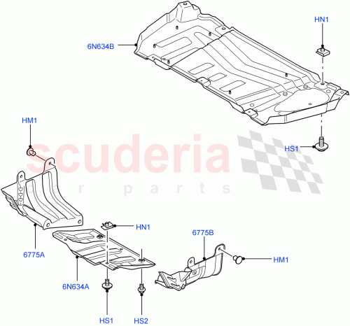 Part Diagram for Land Rover LR031644